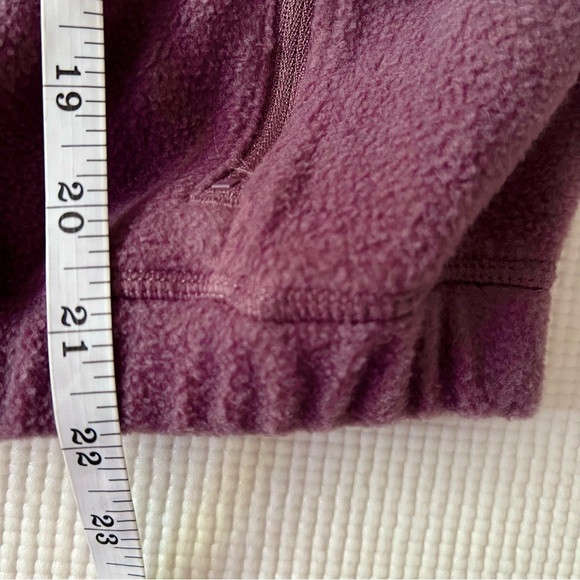 Free People Movement So Fly Half Zip Purple Boysenberry Combo Sweatshirt - Picture 13 of 16